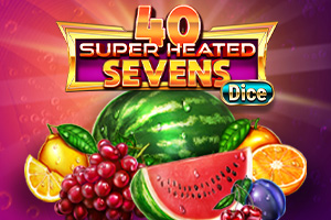 40 Super Heated Sevens Dice by GameArt
