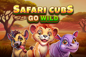 Safari Cubs Go Wild by GameArt