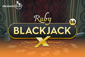 Blackjack X 14 Ruby by Pragmatic Play Live