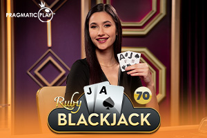 Blackjack 70 Ruby by Pragmatic Play Live