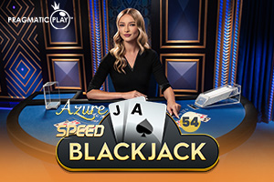 Speed Blackjack 54 Azure by Pragmatic Play Live