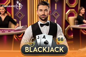 Blackjack 56 Ruby by Pragmatic Play Live