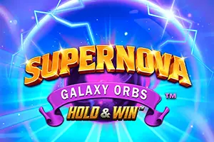 Supernova Galaxy Orbs Hold and Win by Hacksaw