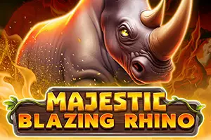 Majestic Blazing Rhino by Spinomenal