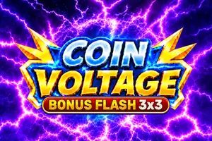 Coin Voltage Bonus Flash 3x3 by Spinomenal