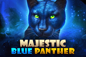 Majestic Blue Panther by Spinomenal