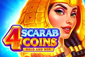4 Scarab Coins Hold and Win by Playson