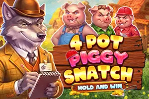 4 Pot Piggy Snatch Hold and Win by Kalamba