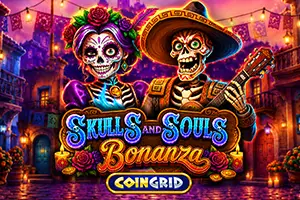 Skulls and Souls Bonanza Coin Grid